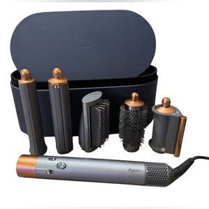 Dyson AirWrap Navy & Copper Never Used New Without Box